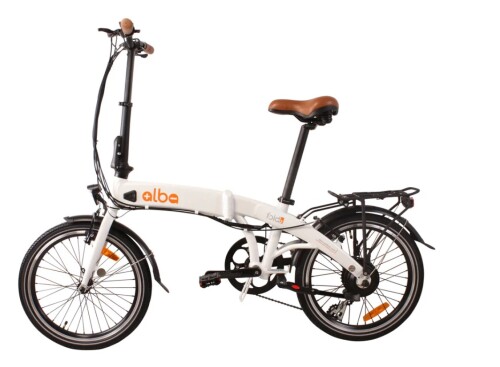 ALBA FOLD 2 PREMIUM BEYAZ ELEKTRİKLİ BİSİKLET - ALBA
