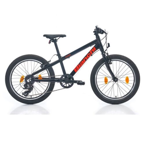 BIANCHI 20'' XR20 280H 7E 7S SHIMANO BLACK-RED FLUO - GLOSSY - BİANCHİ