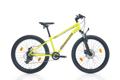 BIANCHI 24'' XR24 330H 8A SHIMANO 8S YELLOW FLUO-SILVR GRPHIT TURKEY - BİANCHİ