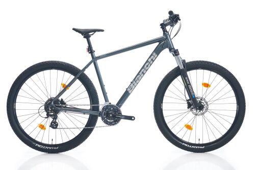 BIANCHI ALU MAGMA 29.1 ALTUS 430H 3X8SP HYDRAULIC DISC /PE DARK GREY GLOSS / SILVER GLOSS - BİANCHİ