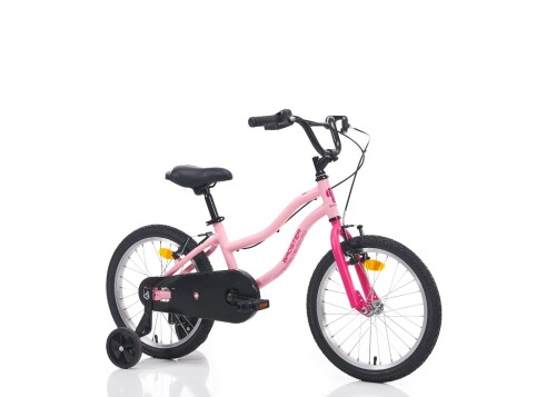 BROSTER JOYUS 16 JANT MAT PEMBE ÇOCUK BİSİKLETİ - BROSTER