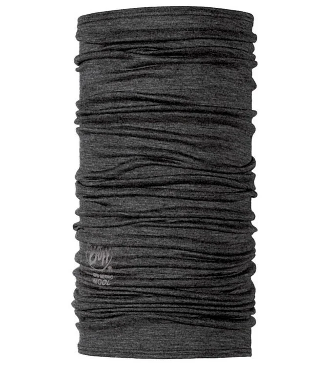 BUFF® MERINO LIGHTWEIGHT SOLID GREY BOYUNLUK 	 - 1