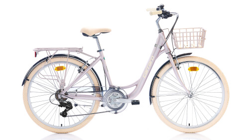 CARRARO JULIET 26 430H 21-V MAT METALİK-PEMBE-KROM-KREM - CARRARO