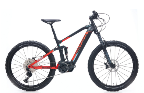 CARRARO KIFUKA PLUS E-FS 440H 12-V HD MAT SIYAH-KIRMIZI-MAVI - CARRARO