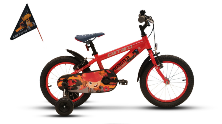 CARRARO MONSTER 16 220H 1-V VB KIRMIZI-GRI-SIYAH - 1