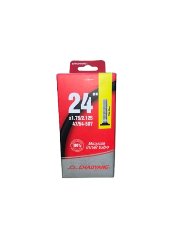 CHAOYANG İÇ LASTİK 24×1.75/2.125 TR4 AV 33MM KALIN SİBOP KUTULU - CHAOYANG