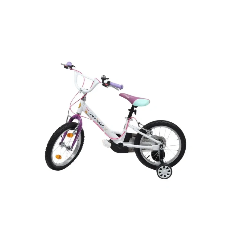 CORELLI MOOGIE RIM :16 SIZE :KIDS COLOR : GREEN S.C :PINK-PURPLE - 1