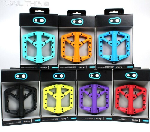 CRANK BROTHERS PEDAL STAMP 1 BÜYÜK MAVİ - 2