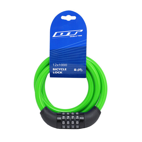 DT KİLİT - 12X1000, 4 ŞİFRELİ, YEŞİL - DT