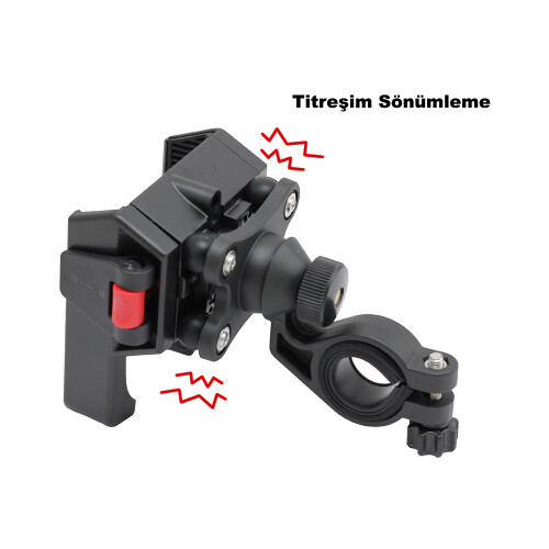 IMPACT TELEFON TUTACAĞI - PUCK, TİTREŞİM SÖNÜMLEYİCİLİ, QR MANDAL PLASTİK - 3