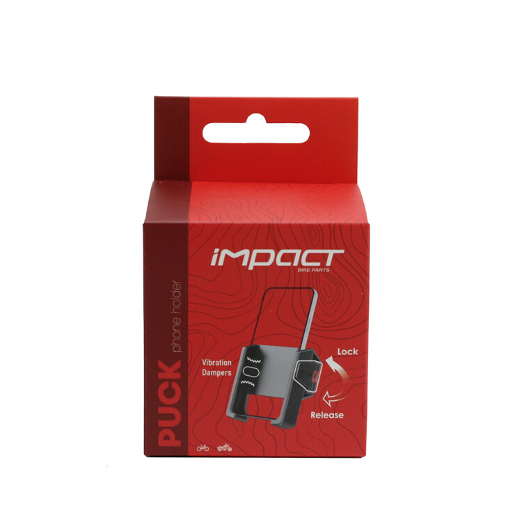 IMPACT TELEFON TUTACAĞI - PUCK, TİTREŞİM SÖNÜMLEYİCİLİ, QR MANDAL PLASTİK - 5