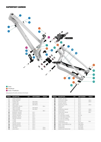 MONDRAKER SUPERFOXY CARBON R - DESERT GREY S - 5