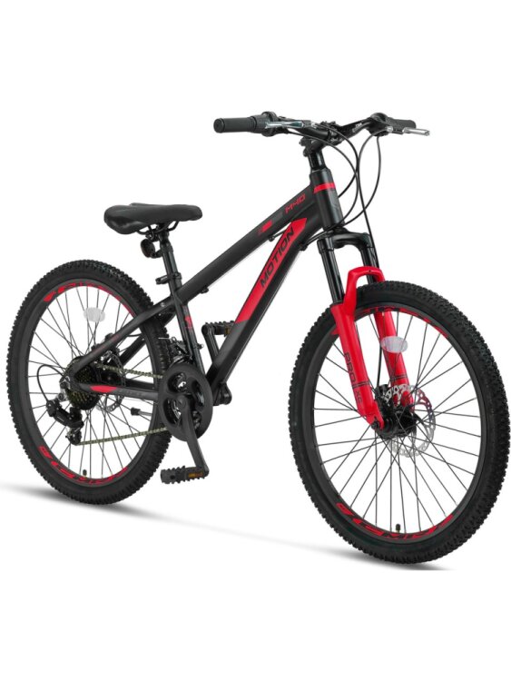 ÜMİT MOTION 24 JANT 21 VİTES SİYAH - KIRMIZI - 2