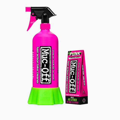 MUC-OFF PUNK PUDRA(4 PAKET) BİSİKLET TEMİZLEYİCİ & ŞİŞE SET - MUC-OFF