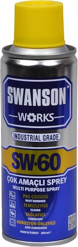 PAS SÖKÜCÜ/YAĞLAYICI SPREY - SW-60, KOBRA BAŞLIK, 400ML - SWANSON