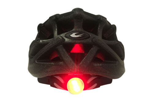 RAPTOR KASK MV29 L BEDEN ARKA LED LAMBALI MAT SIYAH - 2