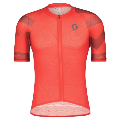 SCOTT - Shirt M'S RC Premium Climber Ss - Fiery Red/Dark Grey/L	 - 1