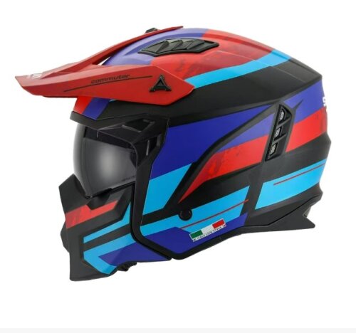SWAY FS-X1 TRAK BLACK RED M KASK - SWAY