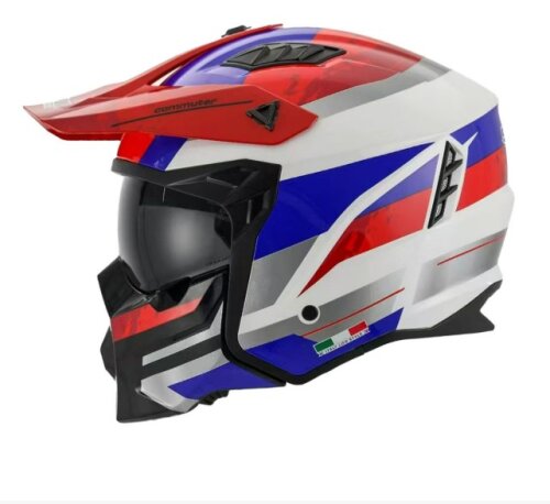 SWAY FS-X1 TRAK WHITE RED M KASK - SWAY
