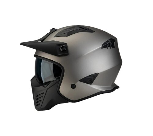 SWAY FS-X2 TOKYO TITANIUM WHITE BLACK M KASK - SWAY