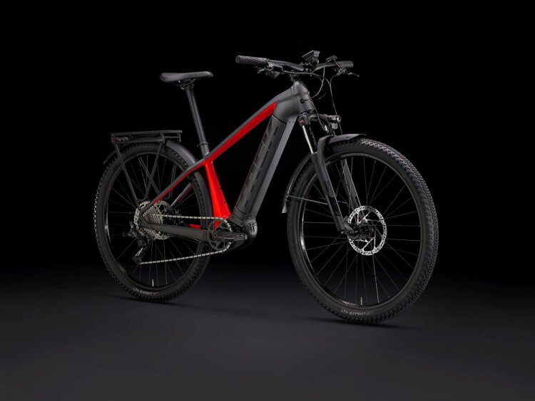 TREK POWERFLY SPORT 4 EQ S -- MAT SİYAH-KIRMIZI - 2