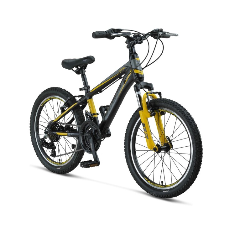 WILDFIRE M-20-11-V-18SPD-SIYAH/SARI - 1